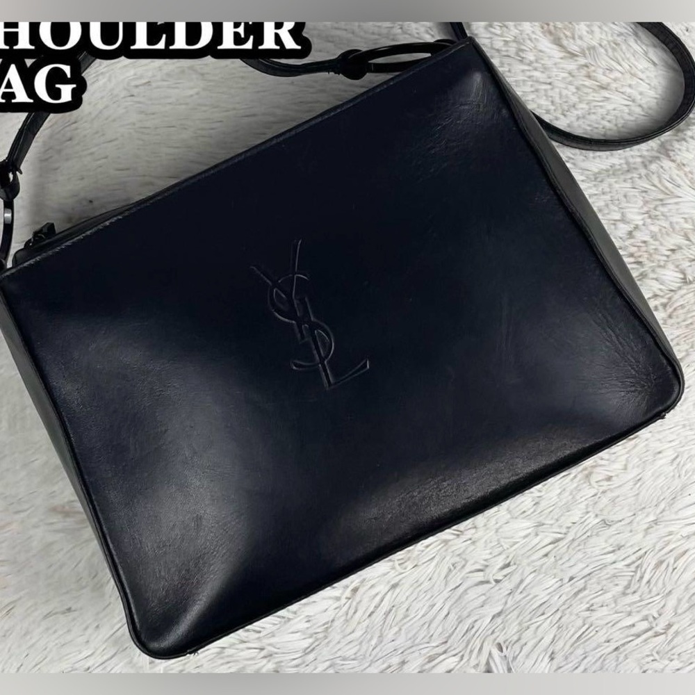 YSL leather shoulder bag